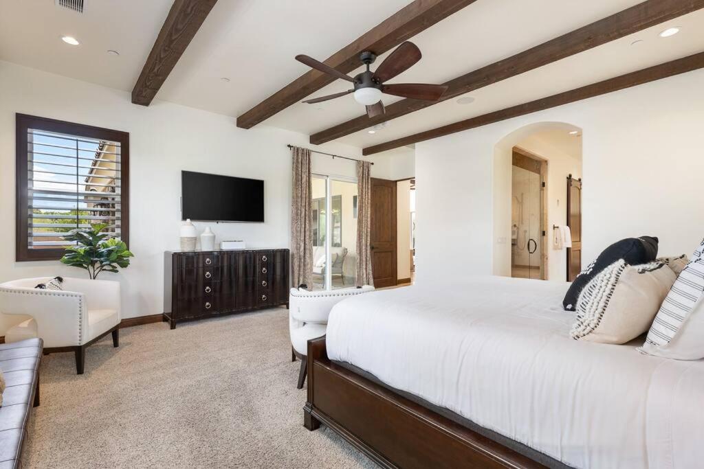 Villa Bella - Private Estate In The Heart Of Palm Desert, Outdoor Amenities, Gym, Game Room 외부 사진